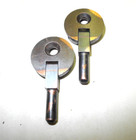 Vintage Singer Sewing Machine Cabinet Head Pin Hinge Set  1 Hole  Antique Copper