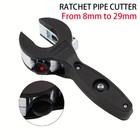 Ratcheting Tubing Cutter Tool Copper Pipe Ratchet Tube  Tube Cutter 8-29mm