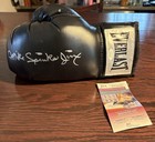 Michael Spinks  Sign Boxing Glove  Leon Spinks Sign Photo  Jsa Authenticated