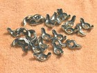 1 4-20 Stamped Self -lock Steel Zinc Plated Wing Nuts  25 