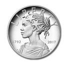 2017-p Proof American Liberty 225th Anniversary Silver Medal W  Box   Coa   