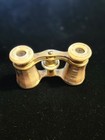 Antique French Lemaire Fabt  Mother-of-pearl W gold Plate Opera Glasses 1863