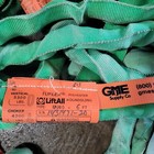 6  Green Endless Round Rim Sling For Towing Lifting Basket Strap 10 600 Lbs 