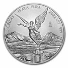 2022 Mexico Bu Silver Libertad 5 Oz Coin In Direct Fit Capsule