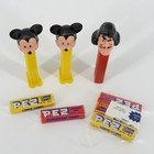 Vintage Disney Peter Pan Micky Mouse Captain Hook Pez Dispenser No Feet Austria