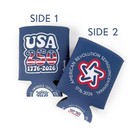 2 Can Coolers - Usa Drink Cozie - America  Semiquincentennial  250 Freedom Usa