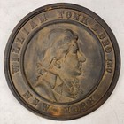 Antique Early 1900 s William Tonk   Bro New York Cast Iron Round Medallions