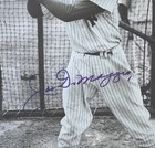 Joe Dimaggio Signed 8x10 Black And White Photo In Person New York Yankees Hof