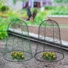 20pcs Garden Chicken Wire Cloche Metal Cage Plant Protector Cover 13x15 7 In