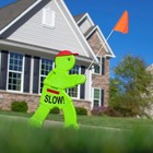 Step2 Kid Alert Street Safety Sign  Kids At Play Signage For Neighborhood Safety