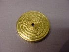 Dr  Fred Bell   Pyradyne Nuclear Pendant   24k Gold Plated  Pristine Condition  