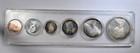 1965 Canada Mint Bu Proof-like Set In Holder   1 11 Oz Silver  Pretty Rim Tone 