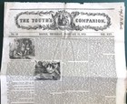 Vintage Feb  19  1852 Art The Youth s Companion Children s Newspaper Magazine