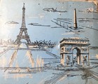 Vintage Ten Bottle Set Parfum De France With Box