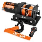  2500 Lb Atv utv Winch Synthetic Rope Kits  12v Winch 2500 Lb Synthetic Rope