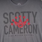 Scotty Cameron Shirt Gallery 7 Pt Crown Mens L Gray Titleist Fine Milled Putters