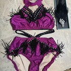 Purple And Black Jazz musical Theater Costume Axxs axs