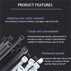 Cable Ties Nylon Strong Zip Wraps Long Thick Heavy Duty Cable Tie Black   White