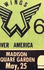 Paul Mccartney   Wings Press radio Pass  Madison Square Garden Ny 5 25 76