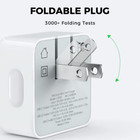 Dual Usb-c 35w Pd Fast Charger Type C Power Adapter For Iphone Ipad Macbook Lot