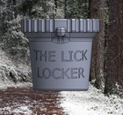 The Lick Locker Ice Cream Pint Safe     Anti-theft Locking Lid W  Padlock   Keys