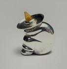 Sterling Silver Mexican Ormex Figural Perfume Bottle