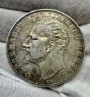 1894 Kb Bulgaria Ferdinand I Kremnitz Silver 5 Leva Lewa Very High Grade Sharp