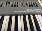 Roland Sh-101 Gray Vintage Monophonic Synthesizer Tested Great