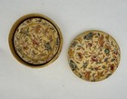 Vintage Floral Lacquered Paper M  ch   Coasters Made In Occupied Japan 5