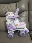 Roller Skates For Girls Kids 6 5-7 5 Size Adjustable With Light Up Wheels Us