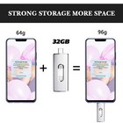 128gb Usb 3 0 Flash Drive Thumb U Disk Memory Stick Pen Pc For Samsung Phone