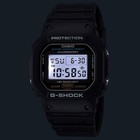 Casio Dw5600e-1v Mens Classic Gshock Black Resin Digital Chronograph Sport Watch
