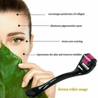 Derma Roller For Hair Loss Beard Growth 540 0 5-2 0mm Microneedle Dermaroller Us