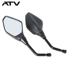 Atv Rear View Side Mirrors For Polaris Sportsman 400 450 500 550 570 700 800 850