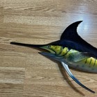 28    White Marlin Replica Nautical Saltwater Fishing Wall Decor Half Mount Fish