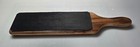 Duke City 2 Sided Paddle Strop Horween Burgundy Latigo   Fine   Suede 