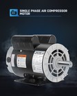5hp Air Compressor Motor 56hz Frame 3450rpm Single Phase Electric   