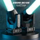 10r 280w Led Moving Head Stage Light Dmx 17 Gobo 14 Colors Prism Beam Show Party