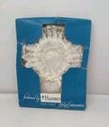 First Holy Communion Lace   Net Veil  Harbro Nylon  61 In Original Box 1950 s