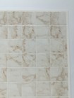 Dollhouse Marble Square Tile Floor Embossed Card Stock Glossy 1 12 Scale