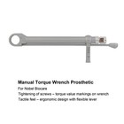 Implant Torque Wrench Nobel Biocare Screwdriver Unigrip Driver Manual Adapter