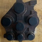 Antique Industrial Wood Foundry Mold Pattern Factory Steampunk 1800s Early 1909s