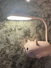 Oktimeco Kitten Cat Usb Lamp Led Night Light Rechargeable Usb Table Lamp Gift