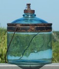 Vintage Antique Perfection Stove Cleveland Metal Product Oil Kerosene Jug Bottle