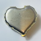 Vintage Estee Lauder Heartfelt Powder Compact Lucidity Gold Makeup Collectible