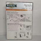 Petsafe Freedom Aluminum Pet Door Medium 1-40lbs White New