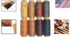 Leather Sewing Thread 150d Waxed Cord 33 Yards Each 8 Colors For Leather Craft