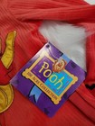 New Vintage 90s Disney Winnie Pooh 100 Acres Girls Size 4 Crushed Velvet Shirt