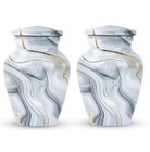 Abstract Swirl Design Urn 10inch Urns For Human Ashes Adult Female Decorative