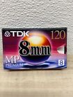 Tdk 120 Mp Premium 8mm Video Camcorder Rcordable Cassette Original Japan